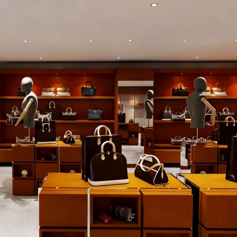 Luxury Bags In Store - Maßgefertigte Hochwertige Handtaschen-Ladeneinrichtung, Innendesign-Möbel für Taschenläden,