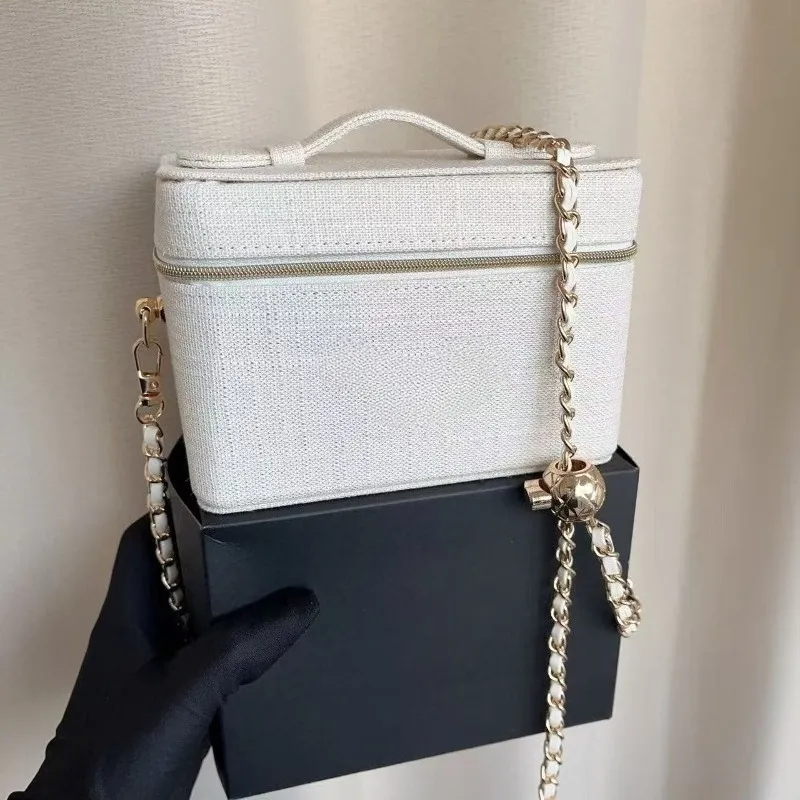 Luxury Bags Edit - 2025 Weihnachts-Sonderedition Luxus-Kosmetiktasche Markendesigner Klassische Weiße