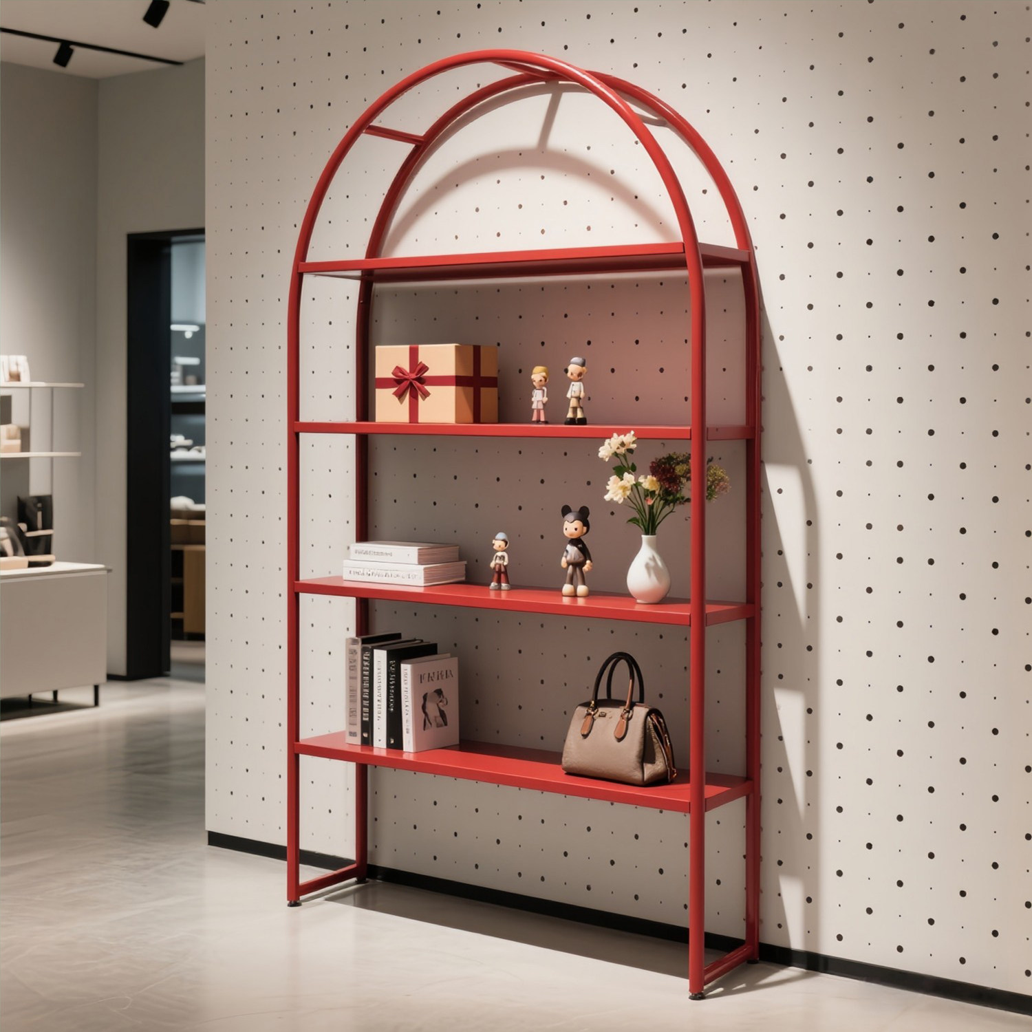 Luxury Bags In Store - Leichte Luxus-Kleiderständer für Bekleidungsgeschäfte, Bücherregale, Schuhregale,