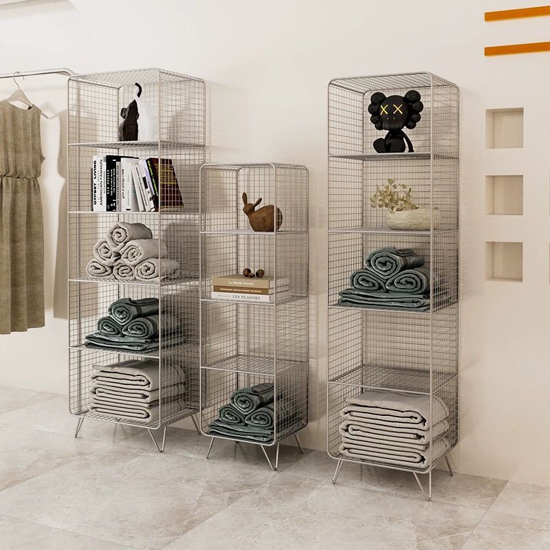 Luxury Bags In Store - Leichter Luxus-Bekleidungsgeschäft-Bodenaufbewahrungsständer, mehrschichtiges Schmiedeeisenregal für Schuhe