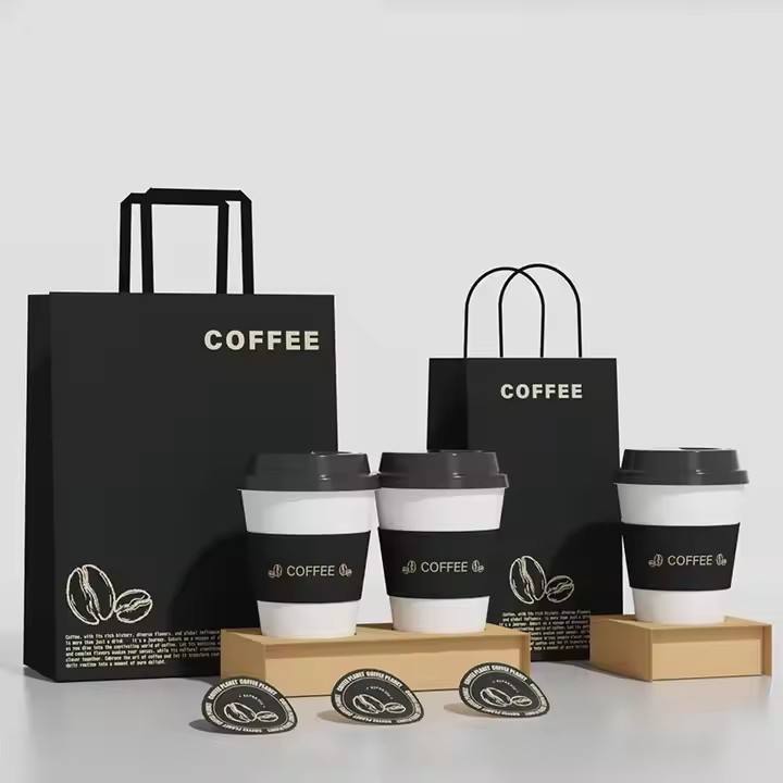 Luxury Bags In Store - Luxuriöse Weiße Kartonpapiertüten Wasserdicht Dick Individuelles