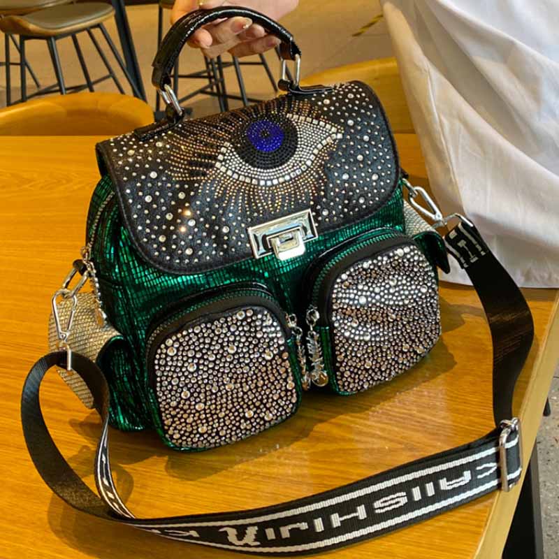Luxury Bags For School - Mode Frauen Rucksack Große Kapazität Schulter