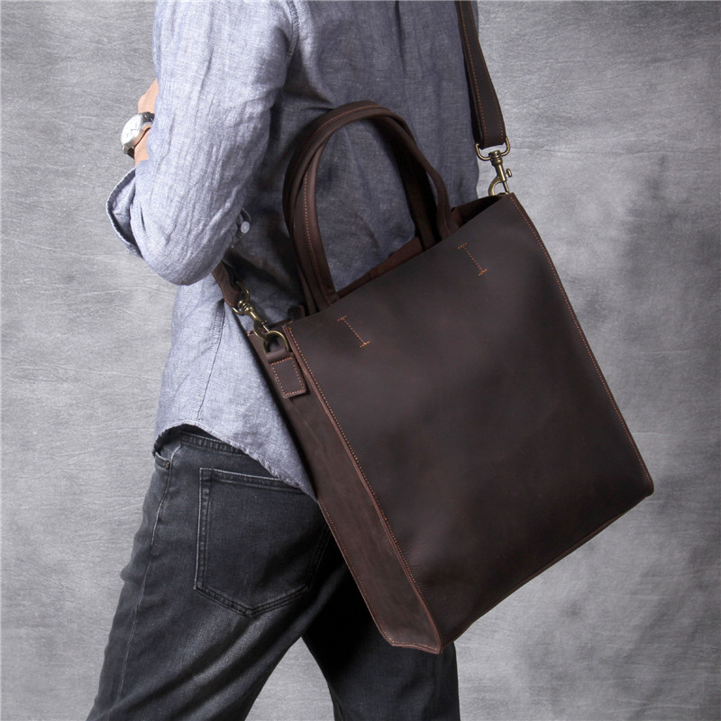 Vintage echtes Leder Herren Ha – Luxury Bags For School Bewertung und Preis