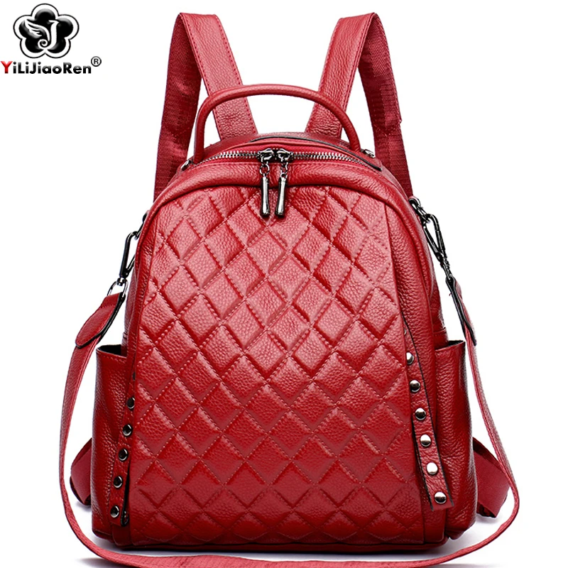 Echtes Leder Rucksack Frauen S – Luxury Bags For School Bewertung und Preis