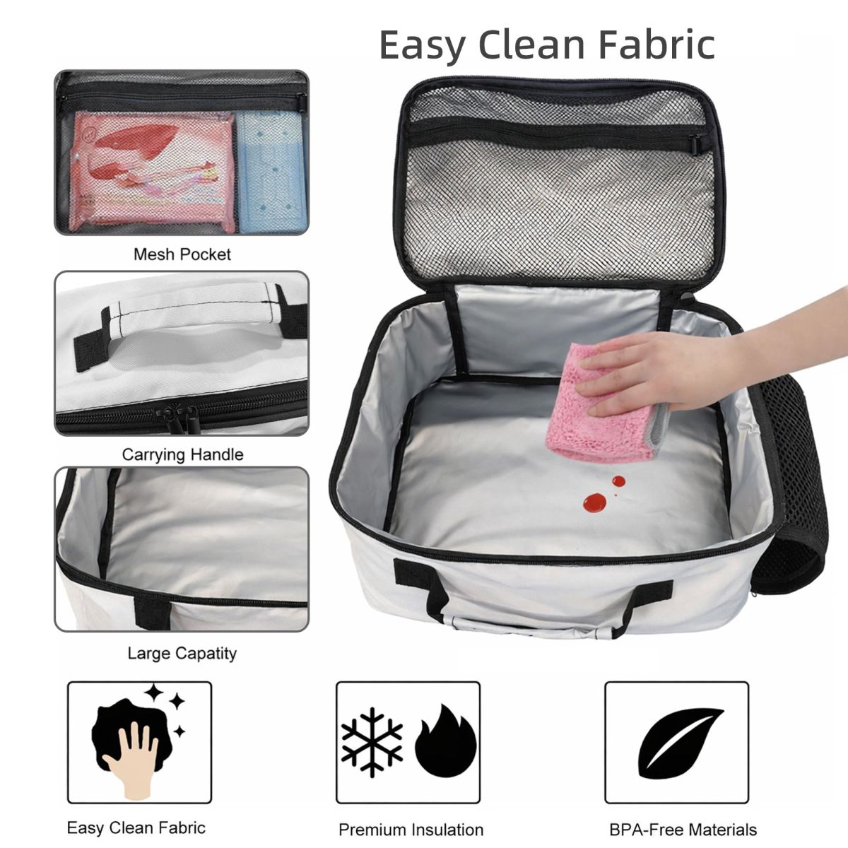 Luxuriöse isolierte Lunchtasch – Luxury Bags For Kids Bewertung und Preis