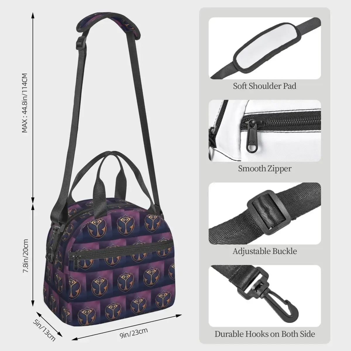 Luxuriöse isolierte Lunchtasch – Luxury Bags For Kids Bewertung und Preis