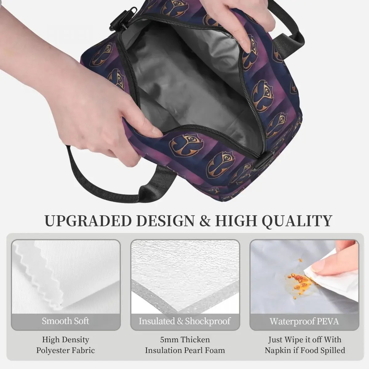 Luxuriöse isolierte Lunchtasch – Luxury Bags For Kids Bewertung und Preis