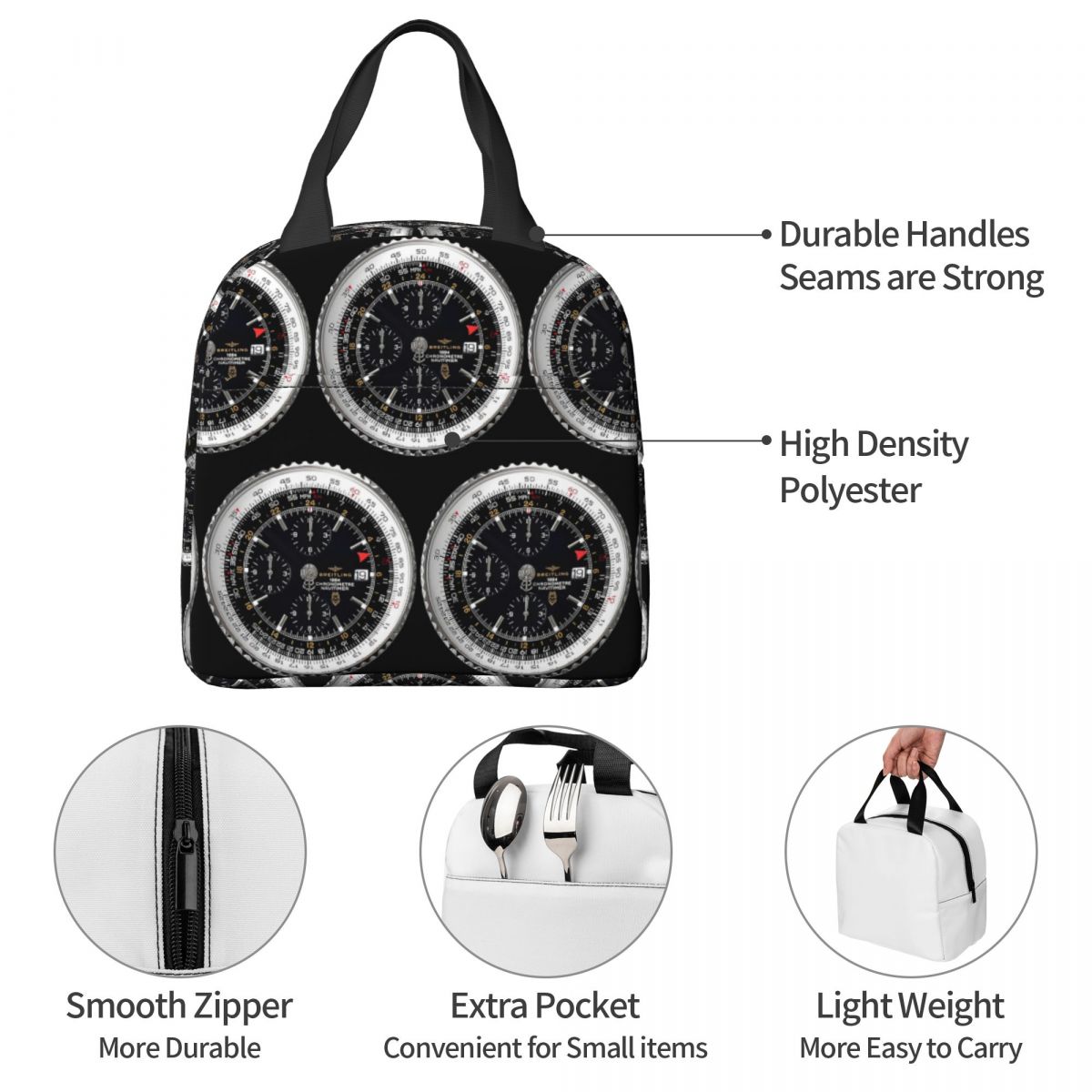 Luxuriöse isolierte Lunchtasch – Luxury Bags For Kids Bewertung und Preis