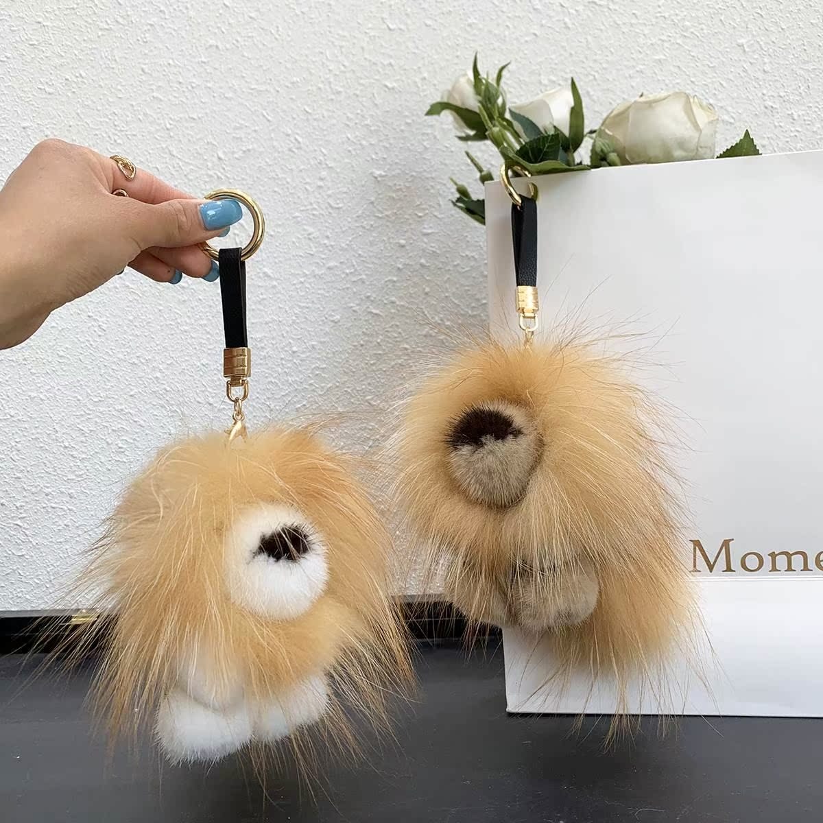 Luxuriöser Echter Nerzfell-Löw – Luxury Bags For Kids Bewertung und Preis