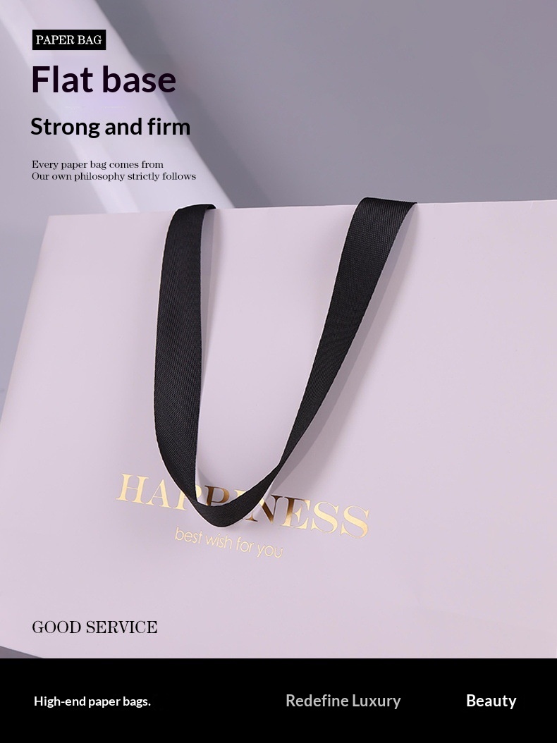 Luxuriöse Weiße Kartonpapiertü – Luxury Bags In Store Bewertung und Preis