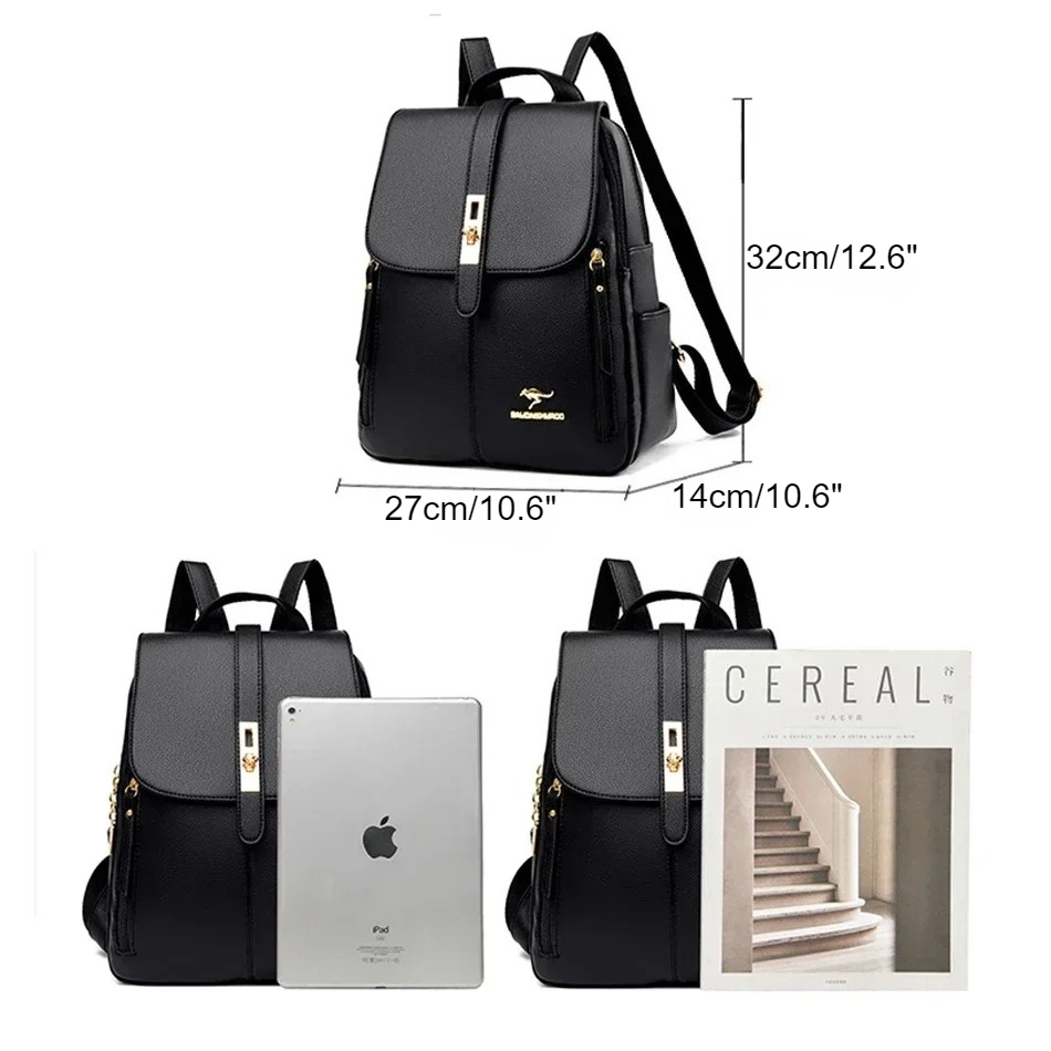 Damen-Rucksack aus Leder mit g – Luxury Bags For School Bewertung und Preis