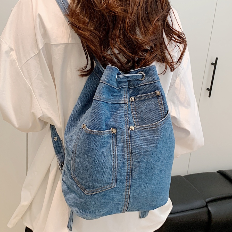 Denim-Rucksäcke für Damen, läs – Luxury Bags For Kids Bewertung und Preis