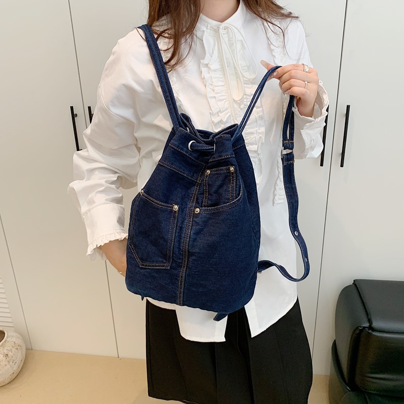 Denim-Rucksäcke für Damen, läs – Luxury Bags For Kids Bewertung und Preis