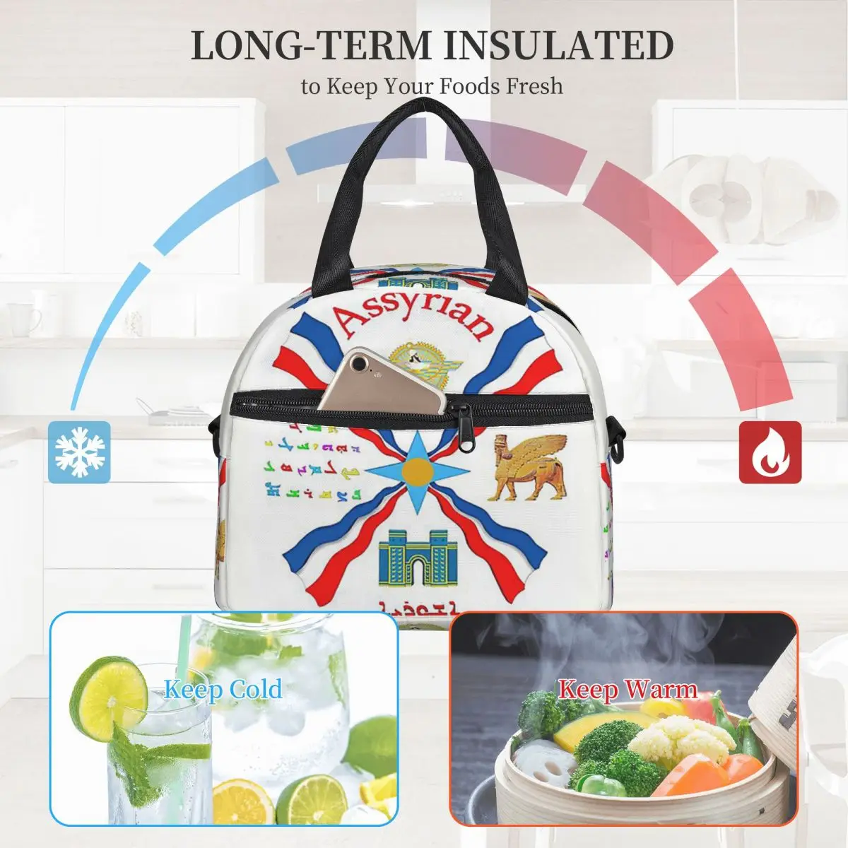 Luxuriöse isolierte Lunchtasch – Luxury Bags For Kids Bewertung und Preis